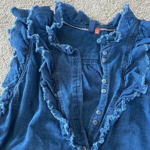 Denim top from PILCRO